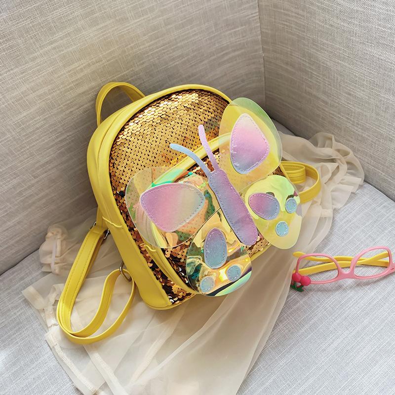 2021 Unicorn Butterfly 3D Kids Backpack with Reversible Sequins. Spacious bag for kids, brilliant rucksack for Children School Bag, Nursery Or Preschool Bag, Kids Toddlers Travel Bag in lovely colors.