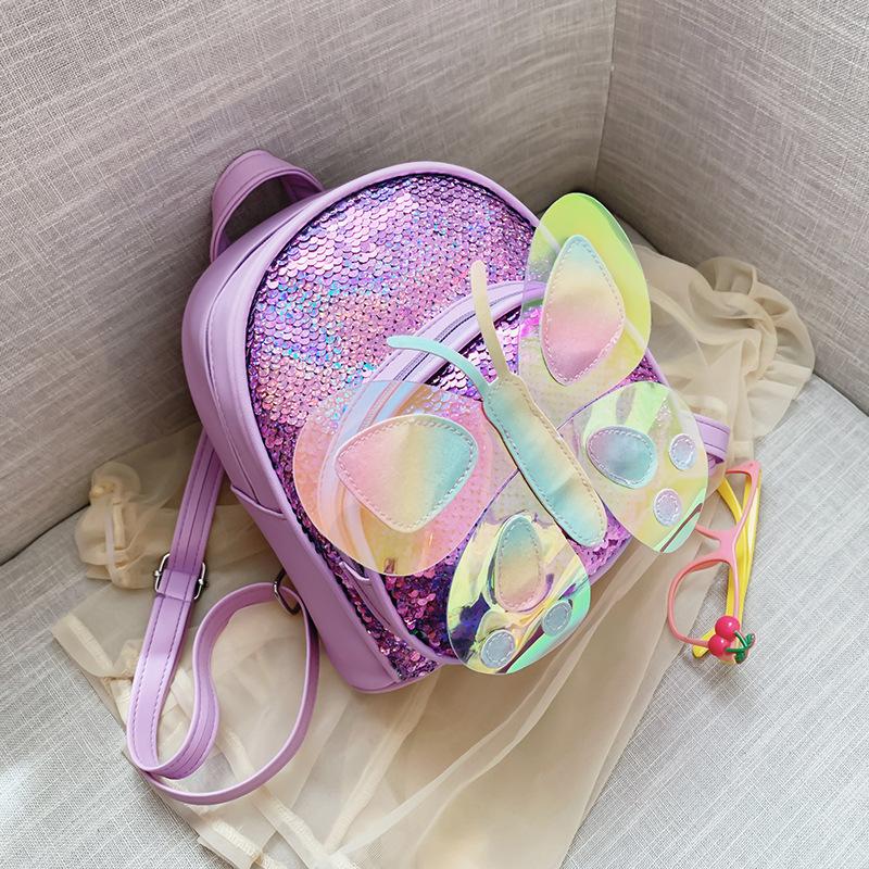 2021 Unicorn Butterfly 3D Kids Backpack with Reversible Sequins. Spacious bag for kids, brilliant rucksack for Children School Bag, Nursery Or Preschool Bag, Kids Toddlers Travel Bag in lovely colors.