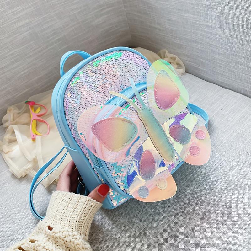 2021 Unicorn Butterfly 3D Kids Backpack with Reversible Sequins. Spacious bag for kids, brilliant rucksack for Children School Bag, Nursery Or Preschool Bag, Kids Toddlers Travel Bag in lovely colors.