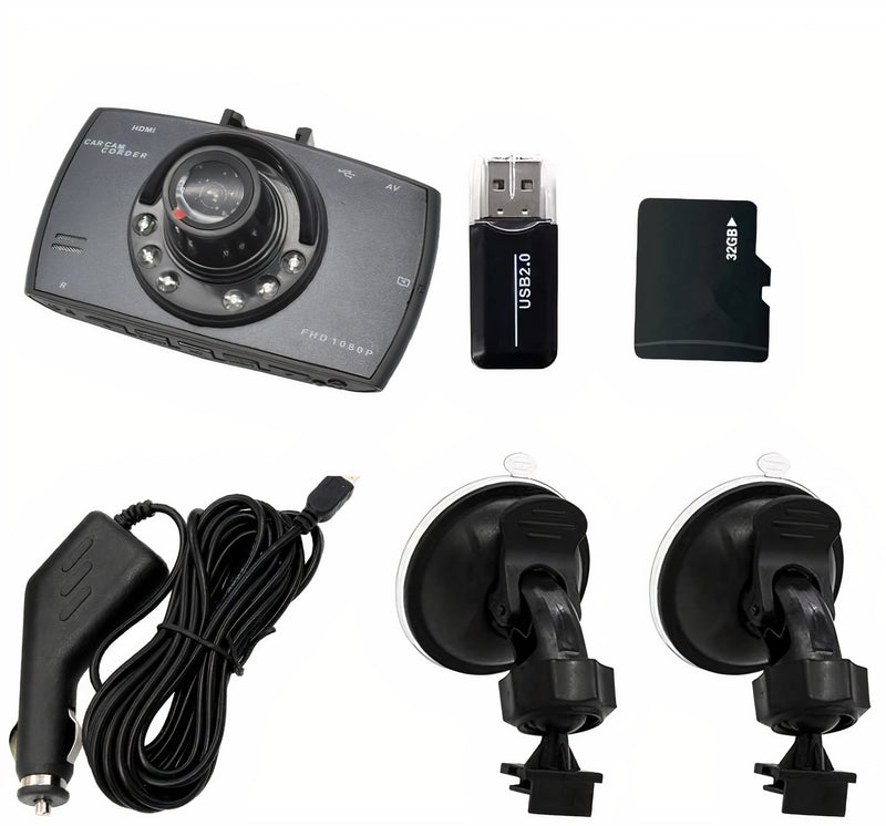 Dash Camera 1080P FHD Car DVR with Night Vision